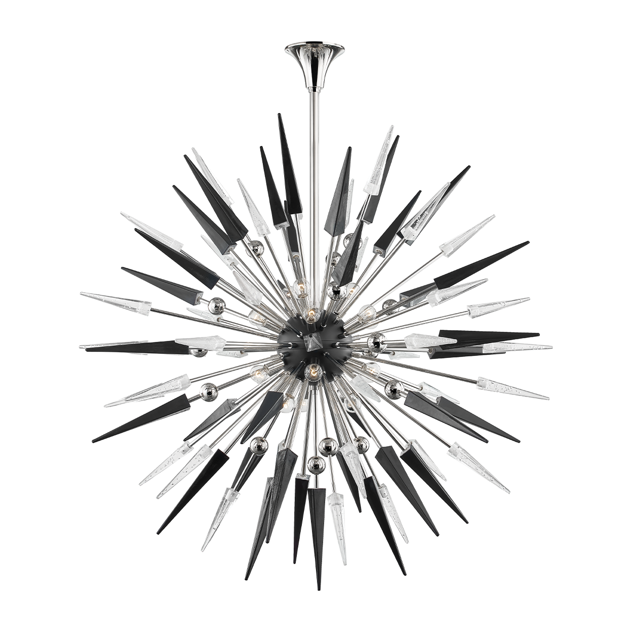 Hudson Valley Lighting Sparta 18 Light 48 inches Chandelier Ceiling Light / Polished Nickel