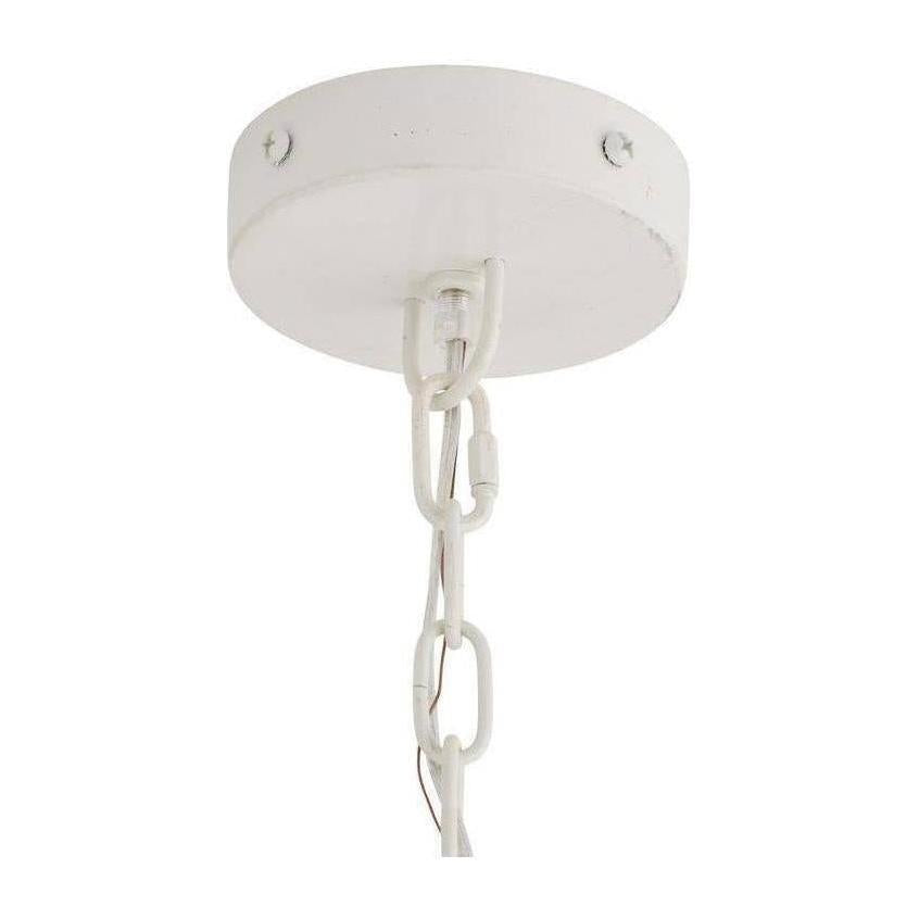Ivory Coconut Shell Beaded Chandelier