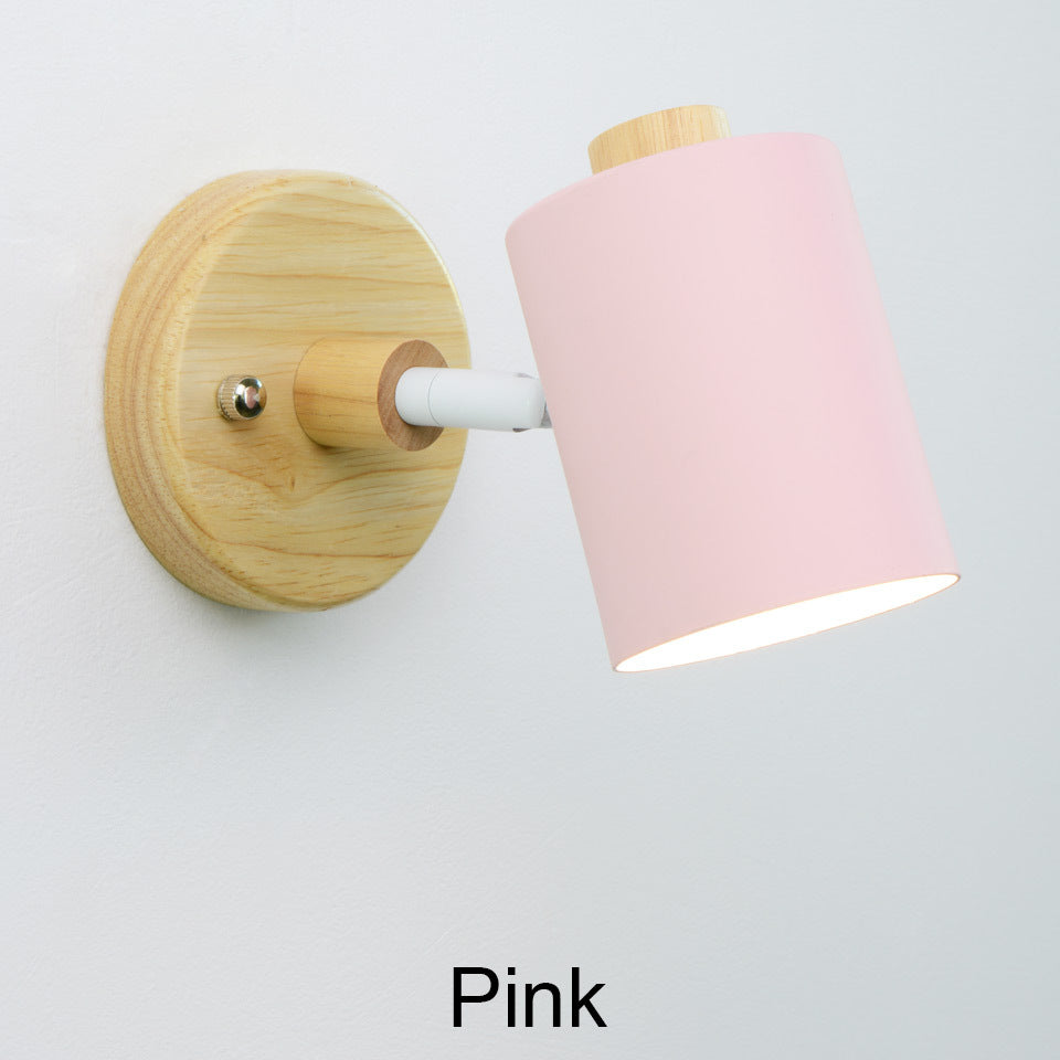 Minimalist GU10 Cube Wall Light / Black / US