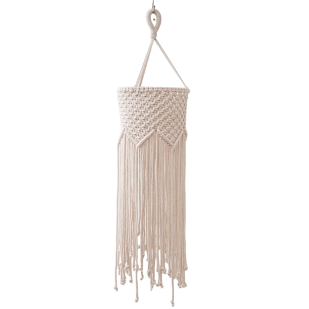 Bohemian Handwoven Cotton Pendant Lampshade