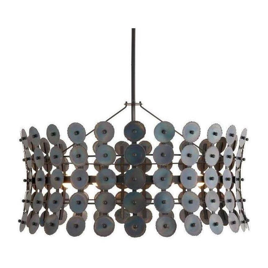 Burnt Iron Hourglass Chandelier / Default Title