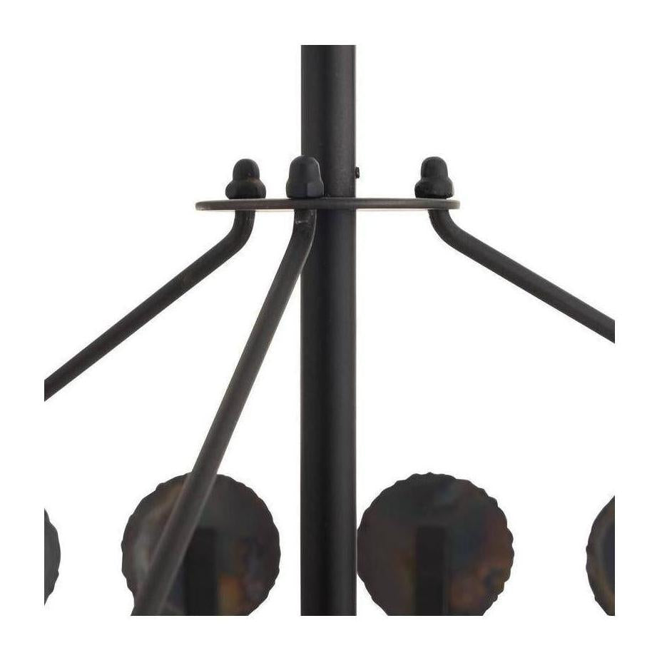 Burnt Iron Hourglass Chandelier