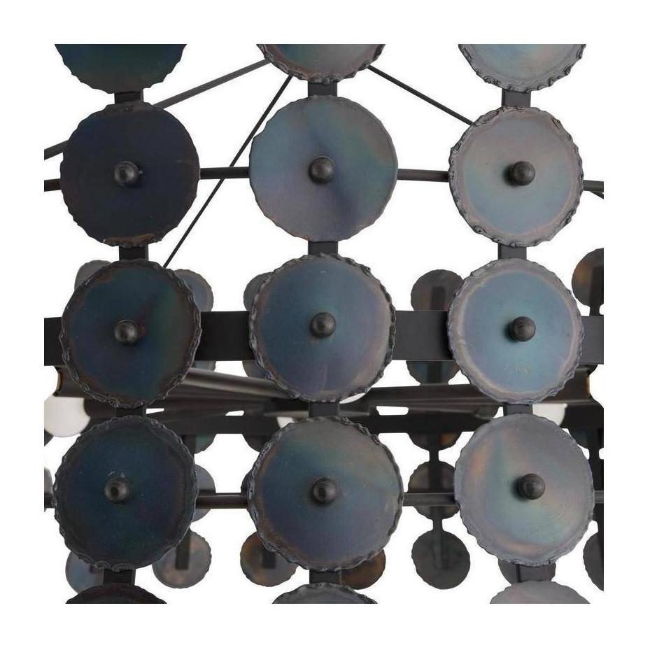 Burnt Iron Hourglass Chandelier