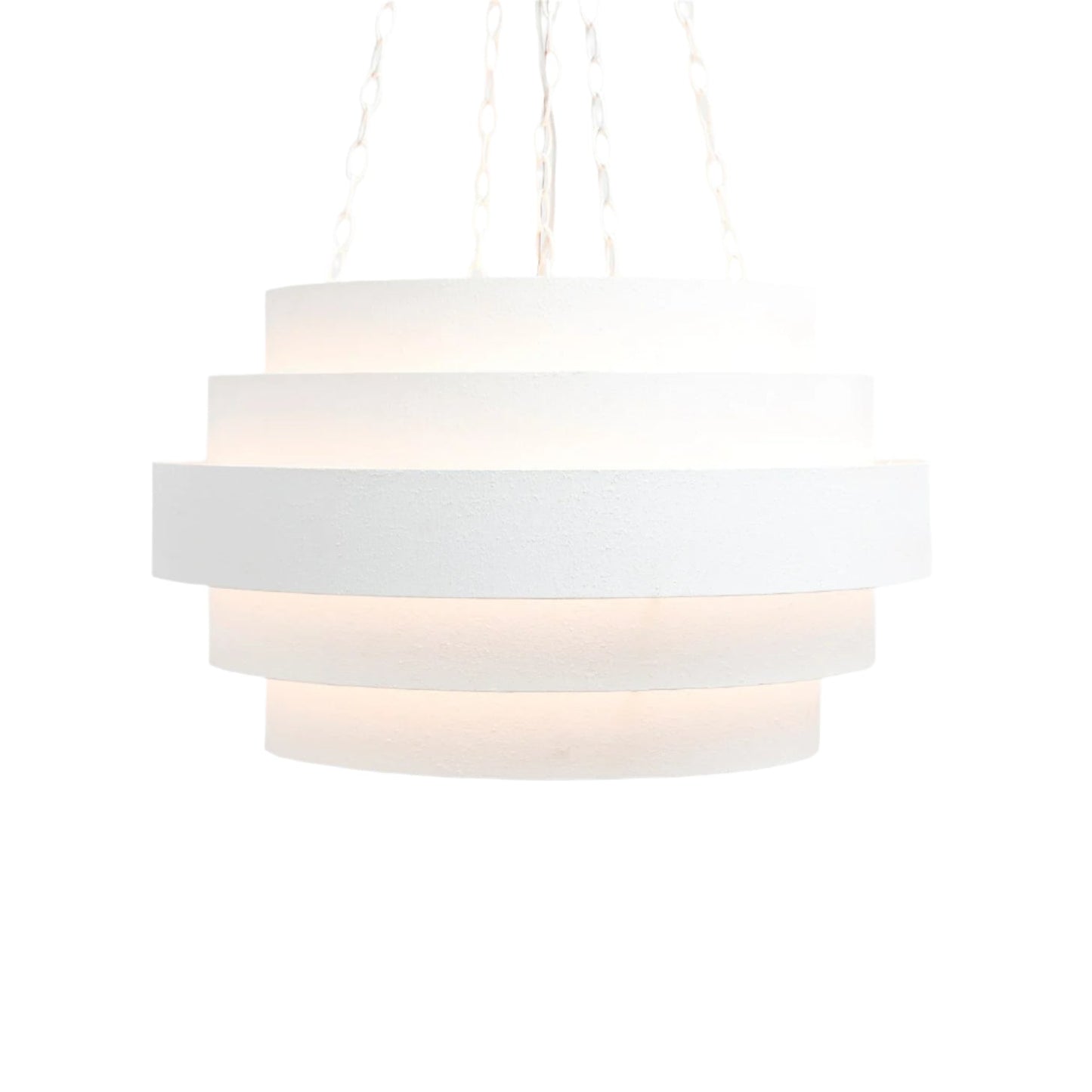 Elegant Textured Statement Chandelier