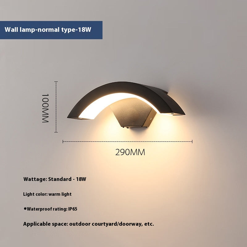 IP65 Motion Sensor Outdoor LED Wall Light