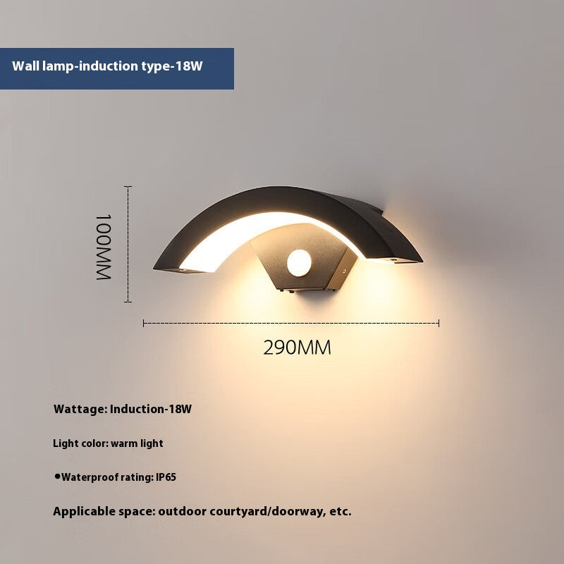 IP65 Motion Sensor Outdoor LED Wall Light