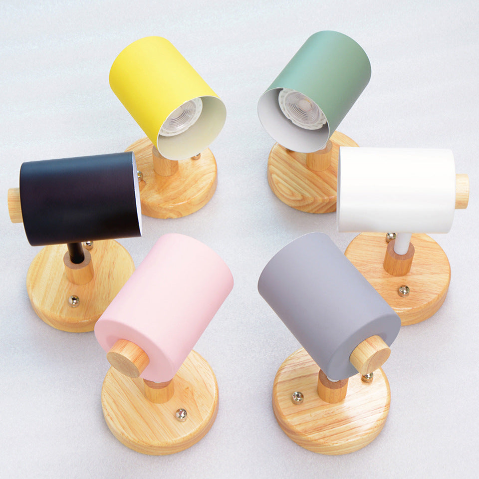 Minimalist GU10 Cube Wall Light / White / EU