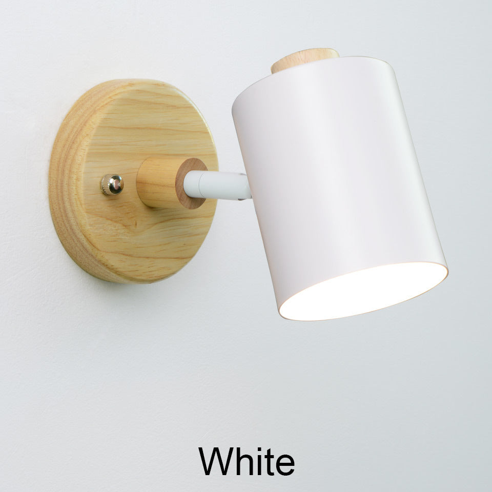 Minimalist GU10 Cube Wall Light / White / US