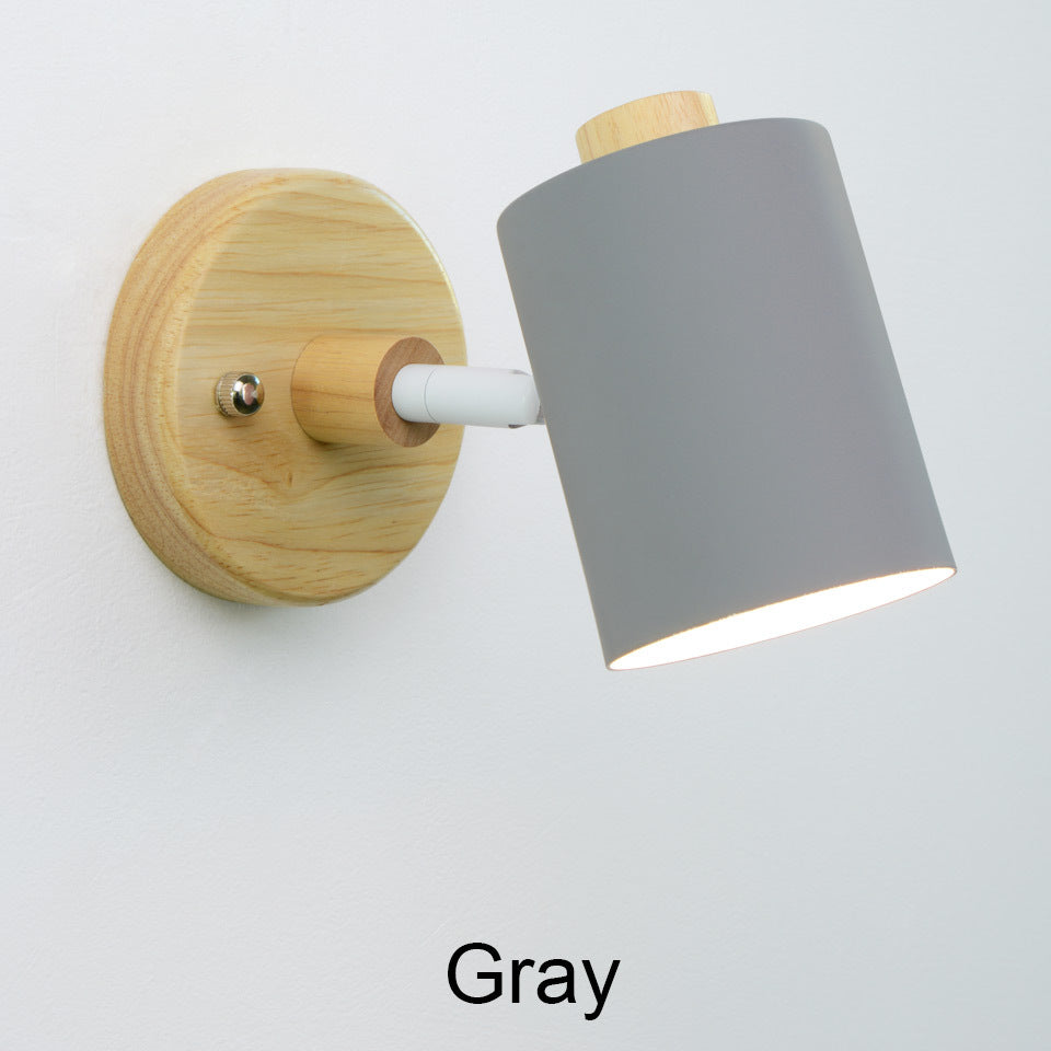 Minimalist GU10 Cube Wall Light / Yellow / US