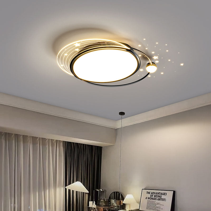 Modern Romantic LED Flush Mount Ceiling Light / Type A white light / Small