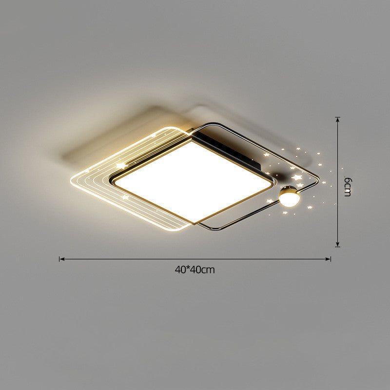 Modern Romantic LED Flush Mount Ceiling Light / Type A Stepless dimming / Small