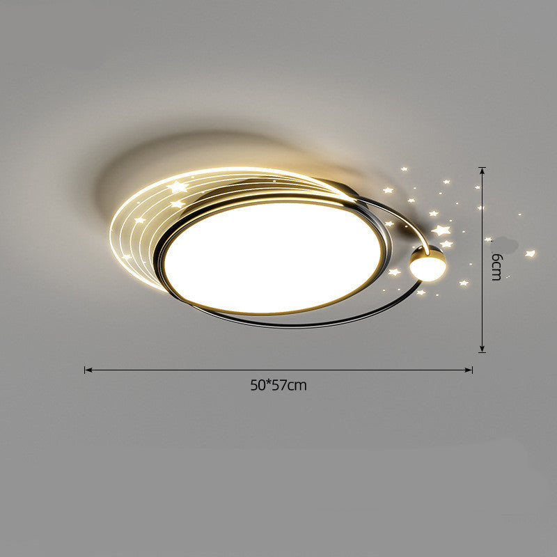 Modern Romantic LED Flush Mount Ceiling Light / Type A Tricolor dimming / Large