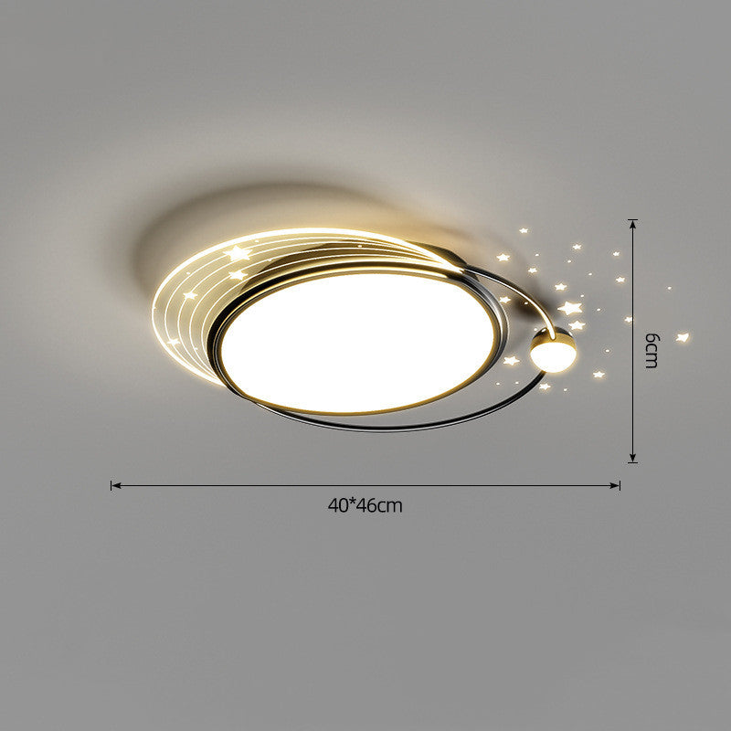 Modern Romantic LED Flush Mount Ceiling Light / Type B white light / Small